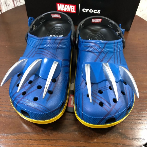 Crocs X Marvel Wolverine Classic Clogs Men’s 7 Women’s 9 NIB main image 11